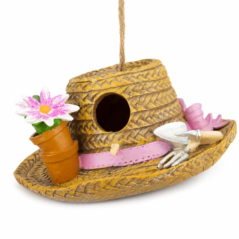 Yinns Birdhouse Hanging Decorative Bird House