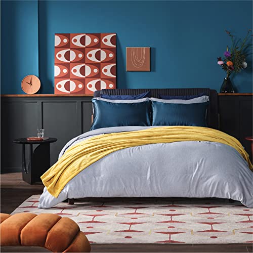 Bedsure Fleece Blankets King Size Gold Yellow Bed Blanket Soft