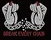 Break Every Chain Rhinestone Iron on T Shirt Transfer