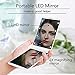 LED Make Up Mirror Folding Portable Cosmetic Mirror Compact Pocket Size Easy to Carry-on