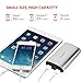 Yoobao Portable Charger, Portable Power Bank 10200mAh External Charger Powerbank Cell Phone Battery Backup Power Pack Dual USB Compatible with iPhone X/8/Plus, iPad, Samsung Galaxy Smartphone - Gray