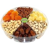 Variety Nuts Gourmet Nuts and Dried Fruits Gift Basket, Large