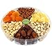 Premium Gourmet Nuts & Dried Fruits Gift Basket, Large Tray Fresh and Roasted.