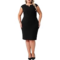 Classy Office Wear For Curvy Ladies Plus Size Black Dress Funeral Women Work Cocktail Wedding Guest Classy Office Wear For Curvy Ladies Plus Size Black Dress Funeral Women Work Cocktail Wedding Guest