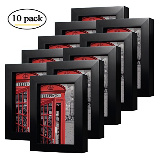 4x6 inch black picture frame made to display pictures 4…