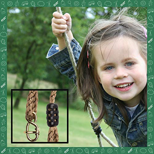 Jaques of London Premium Adjustable Schaukel Seil | Schaukel | Schaukel Garten | Schaukel Outdoor | Schaukel Kinder… – Bild 5