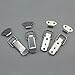 MEKBOK 4 Set Stainless Spring Loaded Toggle Case Box Chest Trunk Latch Catch Clamp Clip