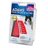 Adams Flea and Tick Control for Cats, 5 Pound and Over, 3 Month Supply, With Applicator