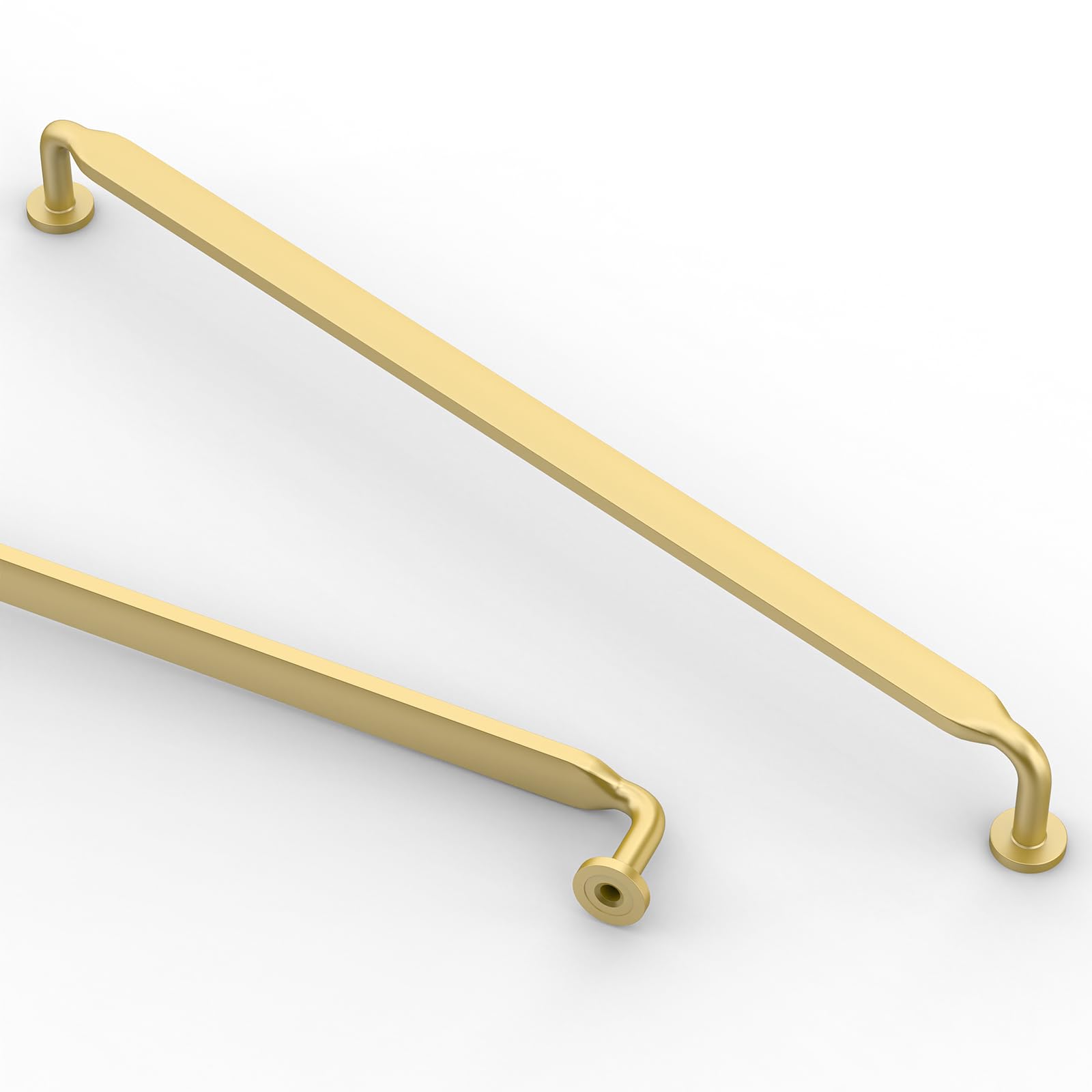 Photo 1 of Asidrama 6 Pack 12.6 Inch(320mm) Brushed Gold Kitchen Cabinet Handles, Cabinet Pulls Kitchen Cabinet Hardware for Cupboard Drawer Pulls