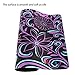 iColor Purple Flower Anti-Slip Mouse Pad Mice Pad Mat Mousepad For Office, Computer, Laptop & Mac Optical Laser Mouse- Durable & Comfortable & Lightweight For Easy Typing & Pain Relief MP-029