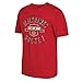 NHL Chicago Blackhawks Men's Supra Shield Tri-Blend Short Sleeve Tee, Medium, Red