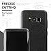 SOJITEK Samsung Galaxy S8 Black Leather Texture Protective Vinyl Skin Decal Skins & Wraps