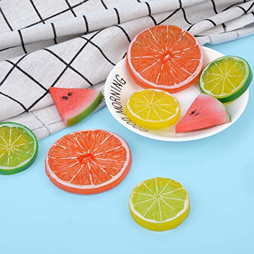 JUSTDOLIFE 20PCS Artificial Fruit Assorted Types Fake Fruit Fake Food for Photography - Thumbnail 4