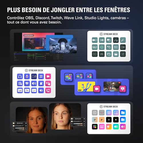 Stream Deck MK.2 White – Contrôleur studio
