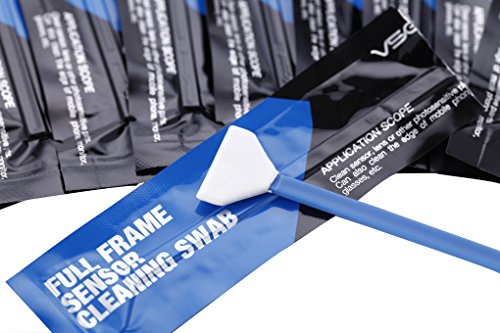 UES VSGO Camera Sensor Cleaning Swab Type 3 (VSGO DDR23) for Full-Frame Camera Sensor (CCD/CMOS): Package of 10 X 24mm Cleaning Swabs - Thumbnail 3