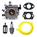FitBest WT-16B Carburetor with Spark Plug replaces Walbro WT-16B WT-216 Tillotson HU-40 HU-40B HU-40D fits for Stihl 028 028WB 028AV 028 AV Super Chainsaw