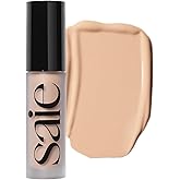 Saie Slip Tint Radiant Cream Concealer & All-Over Face Makeup - Concealer for Dark Circles, Redness & Blemishes - Lightweight Makeup Made with Hydrating Hyaluronic Acid - Shade 6 (0.17 oz)