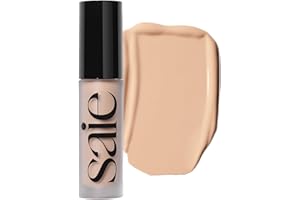 Saie Slip Tint Radiant Cream Concealer & All-Over Face Makeup - Concealer for Dark Circles, Redness & Blemishes - Lightweight Makeup Made with Hydrating Hyaluronic Acid - Shade 6 (0.17 oz)