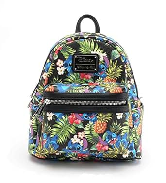 comicsahoy.com | Loungefly X Disney Stitch Pineapple AOP Mini Backpack | Kids&#39; Backpacks