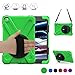 BRAECN for iPad mini 4 Case,iPad mini 5 Case,Drop Protection Rugged Protective Heavy Duty with 360 Degree Swivel Stand/Hand Strap/Shoulder Strap for iPad mini 4/5 Case(Green)