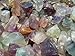 Fantasia Materials: 1 lb Rainbow Fluorite Rough Stones from China