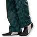 Nufoot Booties Men's Shoes, Foldable & Flexible Footwear, Fold and Go Travel Shoes, Yoga Socks, Indoor Shoes, Slippers, Black and Gray Stripe, X-Large