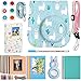 Katia Instant Camera Accessories Bundle Compatible for Fujifilm Mini 11 Instant Film Camera. Includes Camera Case, Album, Frame, Stickers, Strap,etc-P (Alpaca 2)