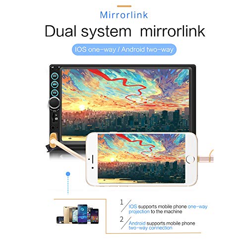 image for Upgraded 2 din Car Stereo - Camecho 7