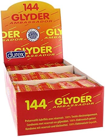 DUREX GLYDER AMBASSADOR (CAJA 144 UNIDADES): Amazon.es: Hogar
