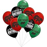Lumberjack Birthday Party Balloons - 36pcs Woodland/Lumberjack/Wild One Birthday Party Suplies Decorations