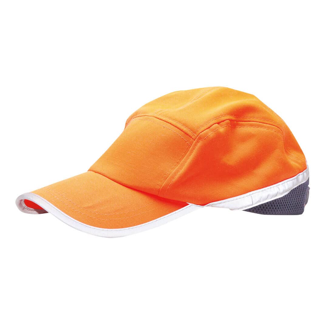Portwest Hi-Vis Baseball Cap, Size: One Size, Colour: Orange/Navy, HB10ONR