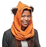 Star Wars Ewok Knit Hooded Scarf