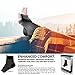 SB SOX Plantar Fasciitis Relief Socks – Ankle Brace Compression Sleeve – Arch Support for Foot Pain, Swelling, Heel Spurs – Foot Brace for Achilles Tendonitis Relief, Injury Recovery (Black, Small)