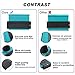 Contour Gauge Duplicator, Accurate Woodworking Shape Tracing Template Measuring Tool, Plastic Profile Copy Tiling Laminate Tiles General Tools(5 inch/12cm)