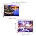 HaiMay 2 Pack DIY 5D Diamond Painting Kits for Adults Paint by Number Kits Full Drill Painting Diamond Pictures Arts Craft for Wall Decoration, Autumn Scenery(12X16 inch)