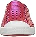 native Kids' Jefferson Iridescent Child Shoe, Torch Red/Shell White/Galaxy Iridescent,  8 Medium US Toddler