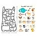 Moe Cat Templates, JoyTong Drawing Journal Bullet Planner Stencil