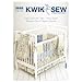 Kwik Sew K3685 Crib Comforter Sewing Pattern, Skirt