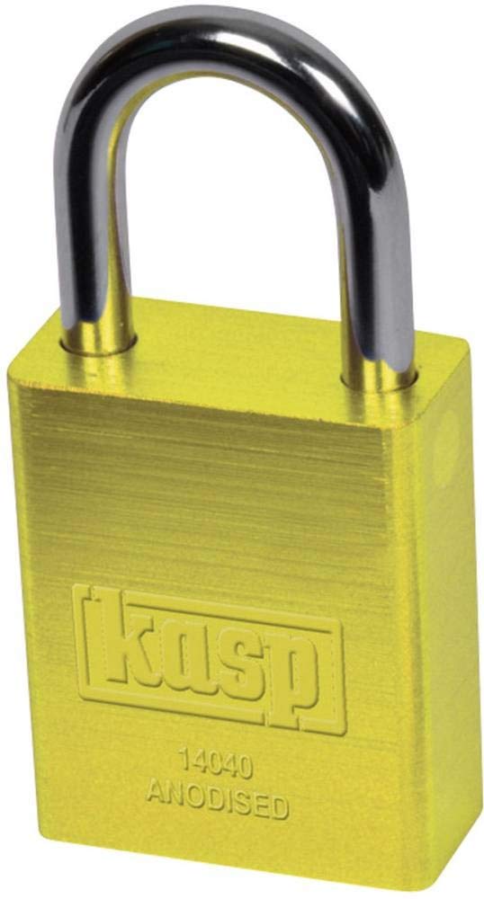 Kasp K14040GOLD 40 mm Aluminium Pad Lock - Gold
