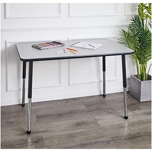 4 AmazonBasics+Rectangular+School+Activity+Adjustable