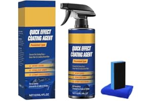BERTHG Advanced Car Quick-Acting Coating Agent Spray with Quick-Acting Formula,Quick Effect Coating Agent for car， Waterless Wash & Scratch Polish for Long-Lasting Protection