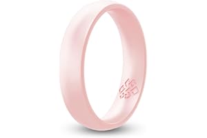 Knot Theory Silicone Rings for Women Rainbow Neon Pink Yellow Orange – Bright Camo Rubber Wedding Band – Gym Workout Yoga Pil