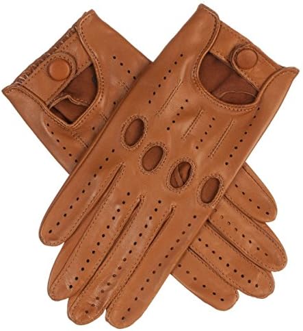 Lundorf Mary Women´s Italian Leather Driving Gloves With Button Closure