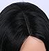 K'ryssma Ombre Brown Long Straight Synthetic Hair Machine Made Wigs 22inches Two Tone Black To Brown Natural Straight None Lace Wig Beautiful Looking Women's Full Wigs Heat Resistant