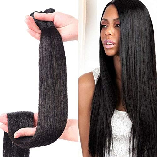 Bundles Straight Brazilian Hair Weave Bundles Raw Virgin Human Hair Bundles Extension 100% Real Hair Extensions