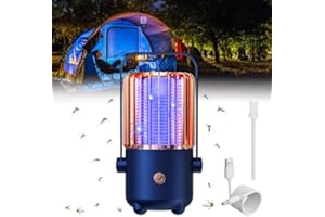 STINGMON Bug Zapper Outdoor Indoor, Electric Rechargeable Mosquito Zapper Fly Zapper, IPX4 Waterproof Insect Fly Trap, Mosquito Killer Lamp for Home, Backyard, Patio, Camping