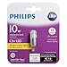 Philips LED T3 Capsule Non-Dimmable 12-Volt Accent Light Bulb: 105-Lumen, 3000-Kelvin, 1.2-Watt (10-Watt Equivalent), G4 Base, Bright White, 6-Pack