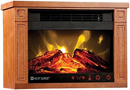 Heat Surge Mini Glo Efficiency Plus Touch in Dark Oak