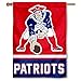 New England Patriots Pat Patriot Two Sided House Flag