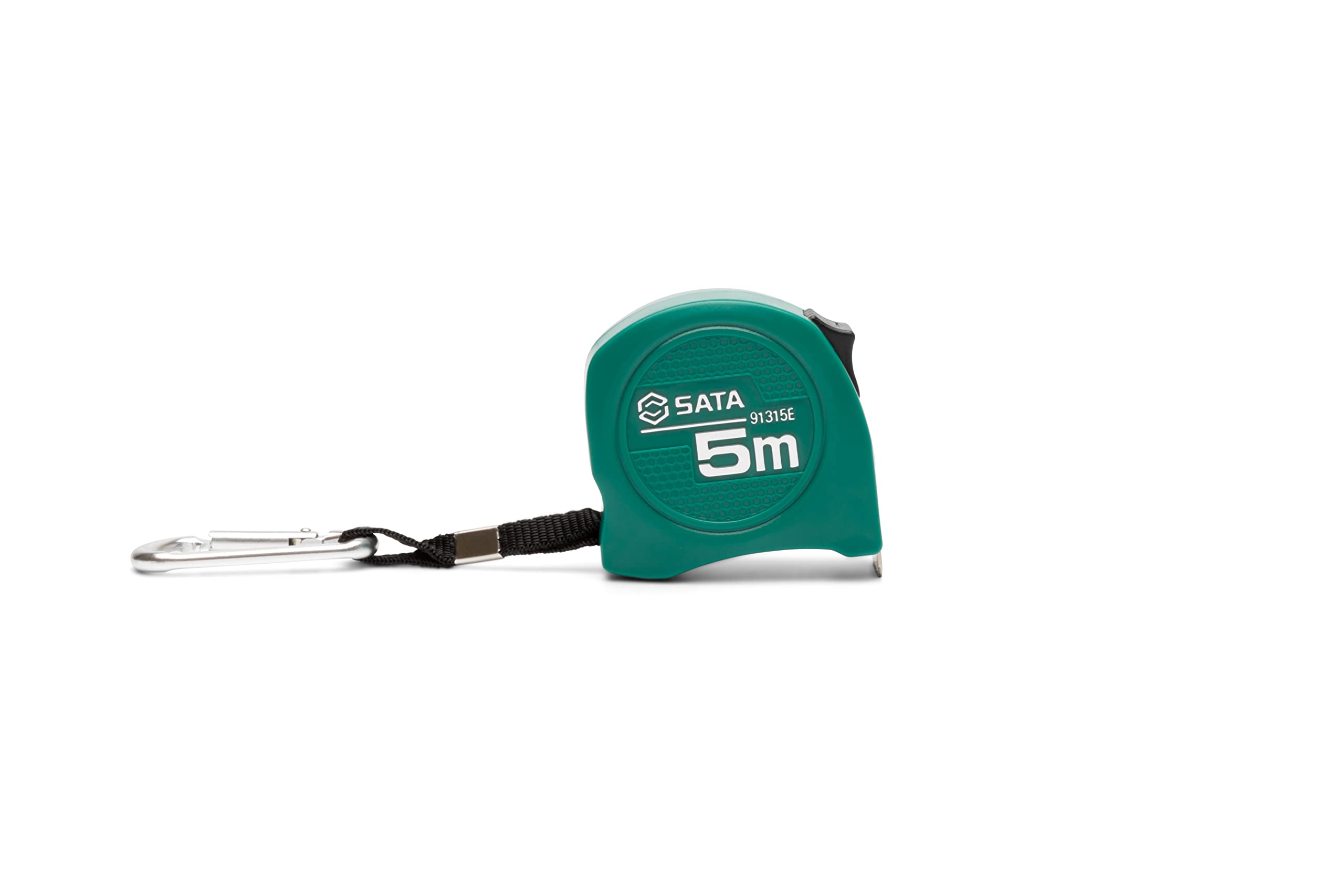 SATA ST91315E Tape Measure Metric Scale 5mx25mm with Nylon-coated Blade Provides Extended Product Life and Glare Reduction